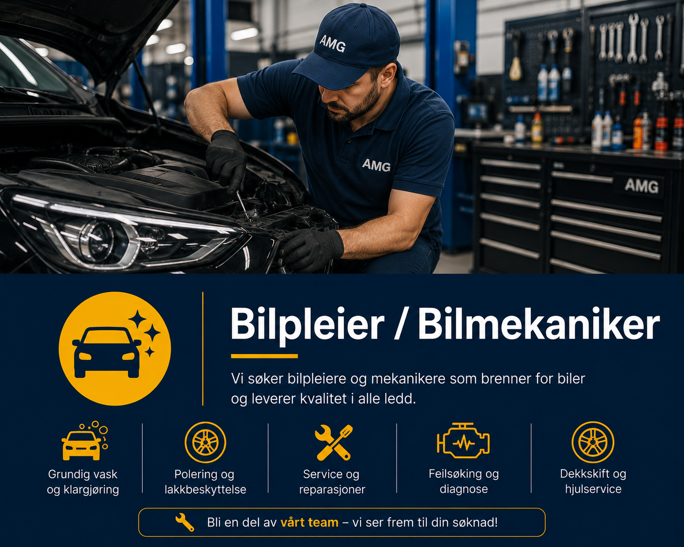 Bilpleier / Bilmekaniker